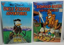 LOT of 2 Walt Disney’s Uncle Scrooge Adventures #5 & #9 (Gladstone, 1988) Mint🔥 picture