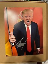 President Donald Trump Autographed 8x10 Photos W/ COA picture