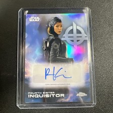 2025 Topps Chrome Star Wars Fourth Sister Inquisitor Autograph – Rya Kihlstedt picture
