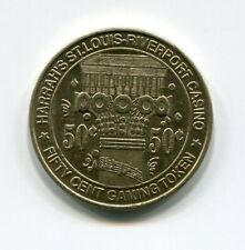 Riverport Casino 50 cent Gaming Token, Harrah's St Louis, Maryland Heights picture