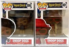 Funko Pop Rocks Snoop Dogg #300 & Snoop Dogg #301 Common Set of 2 w/Protectors picture