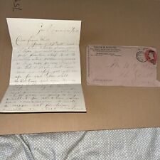 1884 California Actor Letter: President Cleveland Election + Duncans Mill Mayor picture