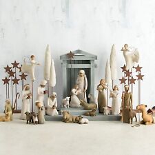 Willow Tree Nativity Set, Sculpted Hand-painted Nativity Figures picture