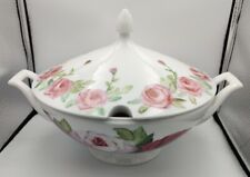 Heinrich Floral Rose Soup Tureen with Lid - Germany picture