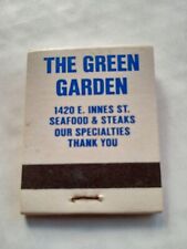 Happy Traveler Inn Salisbury N.C. Green Garden Matchbook picture