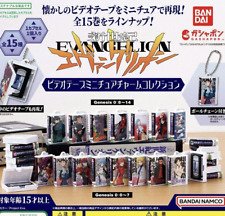 Neon Genesis Evangelion Miniature Videotape Charms Complete Set of 15 picture