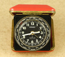 Citizen Japan Vintage GMT Quartz Travel Alarm Clock  picture