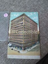 PACK Train or Station Postcard Railroad RR FRISCO BUILDING ST LOUIS USA picture