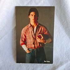 American Postcard Co. All the Right Moves Tom Cruise Postcard 1984 Unposted picture