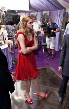 Emma Watson Harry Potter Deathly Hallows Red Heel Shoes As Seen In Film - RARE picture