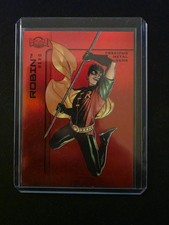 2025 SkyBox Marvel Metal Universe Batman Red PMG #3 Robin Tim Drake /100 picture