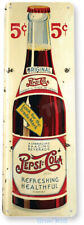 TIN SIGN Pepsi Cola Retro Bottle Sign Kitchen Cottage Farm A140 picture