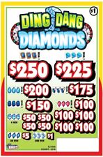 NEW pull tickets DING DANG DIAMONDS - Instant Tabs picture