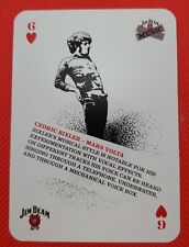 2006 Cedric Bixler Mars Volta Jim Beam Music Playing Cards picture