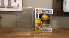 The Rock SmackDown Live 20th Anniversary Gold Funko Pop 46 W/ Free Protector picture