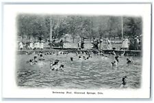 c1905 Bathing Swimming Pool Glenwood Springs Colorado Vintage Unposted Postcard picture