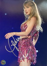 TAYLOR SWIFT Hand-Signed 7x5 inch Color Photo | Autograph: Original w/COA picture
