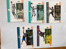 2001-02 Upper Deck Upper Decade Team Insert Lot (5 cards) BV $25 Shaq, Garnett + picture