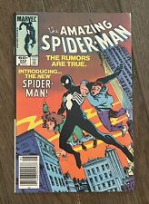Amazing Spider-Man #252 Marvel Comics 1984 1st App Black Costume VF picture