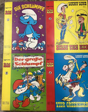 Fix And Foxi Albums #1-4 German: Lucky Luke / Smurfs / Billy The Kid picture