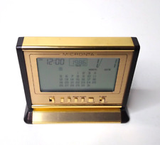 VTG Tandy Micronta Travel Desk Clock Digital Time Calendar Alarm, Pericles Quote picture