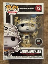 Funko Pop JABBAWOCKEEZ #72 3 STACKS WHITE CAMO EXCLUSIVE AUTOGRAPHED. picture