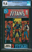 Tales of the Teen Titans #44 CGC 9.6 White Pages 1st App Nightwing DC 1984 picture
