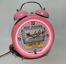 Ravina Clock Company Pink Twin Bell 8