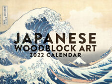 Japanese Woodblock Art 2022 Wall Calendar Hokusai Hiroshige Print 18x12 inch picture