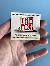 Vintage The Fox Theatre Matchbook Atlanta, Ga Gold Matches picture