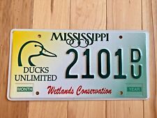 Mississippi Ducks Unlimited License Plate picture