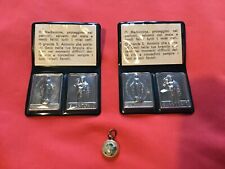 Lot of antique 2 pocket relics of Saint Anthony / Madonna + 1 pendant S. Anthony picture