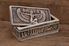 Antiquities Egyptian Jewelry box Ancient Box Pharaonic Rare Unique Egyptian BC picture