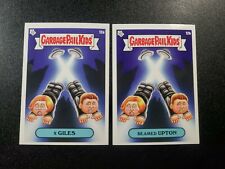 X Files David Duchovny Gillian Anderson Spoof Garbage Pail Kids 2 Card Set picture