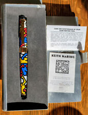 2 RARE 1998 Acme vintage rollerball pen Keith Haring Doubles Ken Scharf Headlock picture