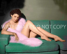 Vintage photo of Anne Bancroft in pink boa feathers Anne Ban 1 picture