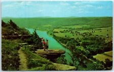 Postcard - The Wyalusing Rocks, Pennsylvania picture
