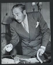 HOLLYWOOD ADOLPHE MENJOU VINTAGE 1951 ORIGINAL PRESS PHOTO picture