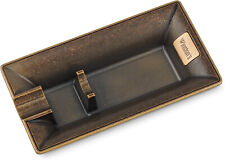 Winston's the Churchill Antique Bronze Cigar Ashtray, Durable with Cigar Holder  picture