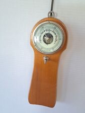 Vintage German Barometer Weather Indicator West Germany Wood Wall Mount picture