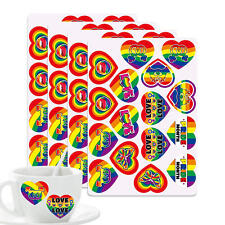 64Pcs Gay Pride Funny Magnet Bumper Sticker Rainbow Pride Stickers picture