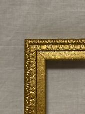 VINTAGE FITs 7”x9” GOLD GILT ARTS & CRAFTS MODERN REVERSE PICTURE FRAME picture