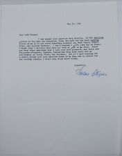 Wallace Stegner Typed Letter Signed picture