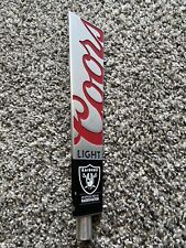 Coors Special Edition Raiders Tap Handle GREAT CONDITION picture