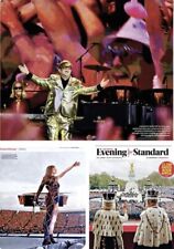 Elton John Taylor Swift Madonna Sports Pictures Of Year Special Newspaper 2023 picture