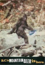 Bigfoot Sasquatch Ad Postcard 6