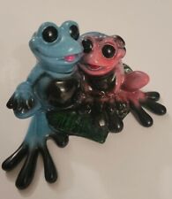 Kitty's Critters Toadly In Love Frog Figurine Discontinued picture