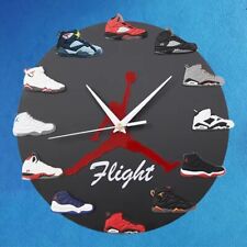Sneaker head Michael Jordan 3D Mini Sneakers Wall Clock Basketball Deco Gift Art picture