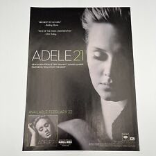Adele 21 Album Promo Print Ad 8