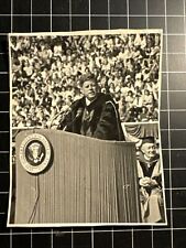 John F Kennedy Charter Day Speech UC BERKELEY 3/23/62 - Estate Sale Found Photo picture